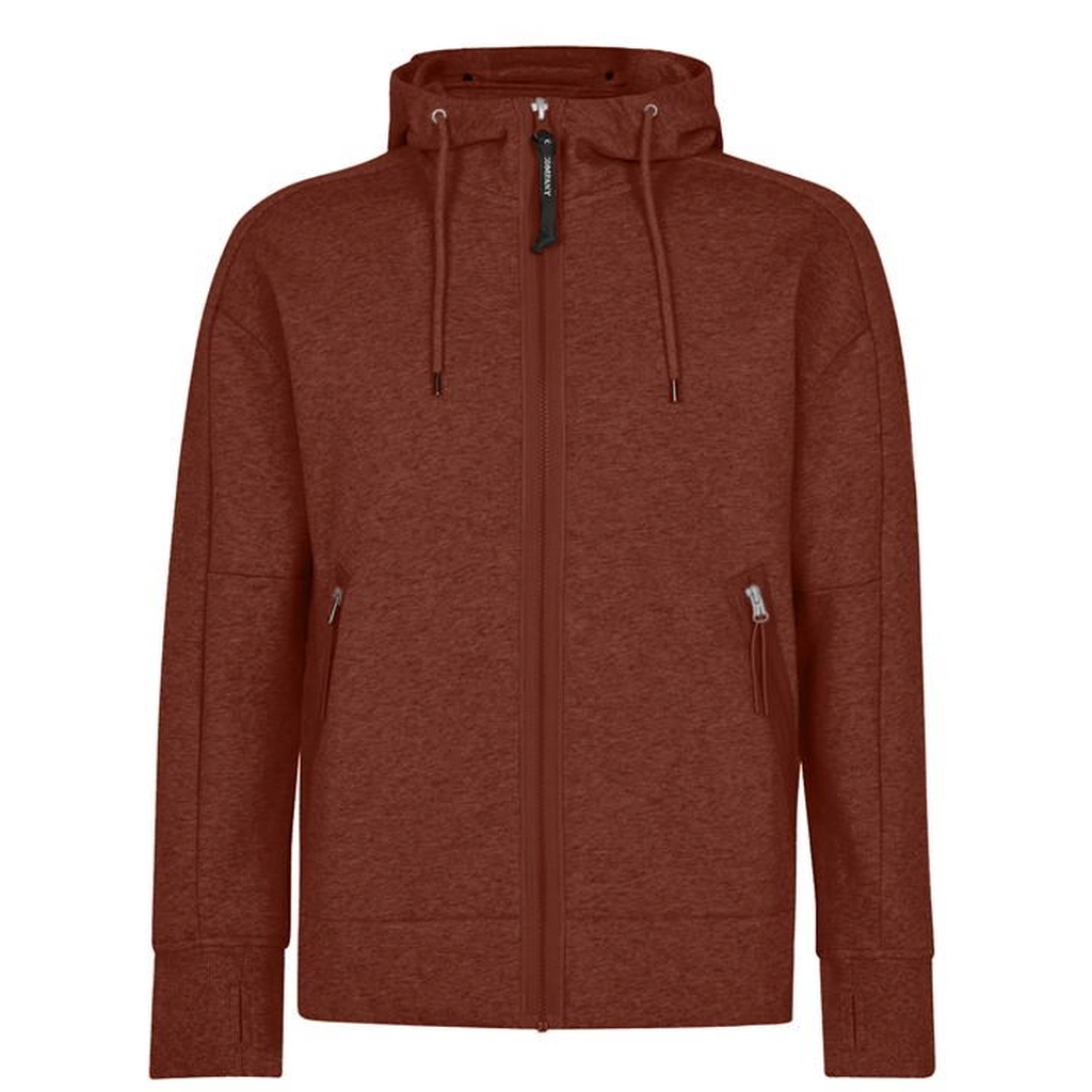 CP Company Full Zip Goggle Hoodie - Red